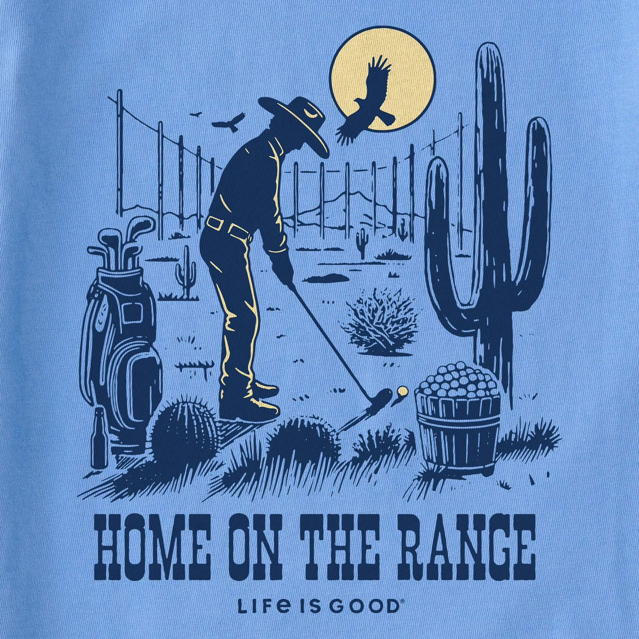 Women's Home on the Range Short Sleeve Crusher Boxy Tee Life is Good