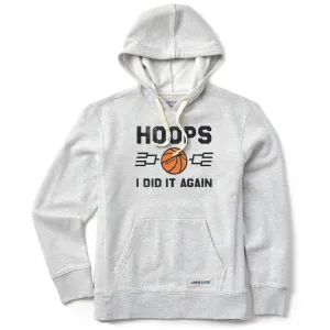 Women's Hoops I Did It Again Simply True Fleece Hoodie Life is Good
