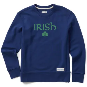 Women's Irish Clover 2 Simply True Crew Life is Good