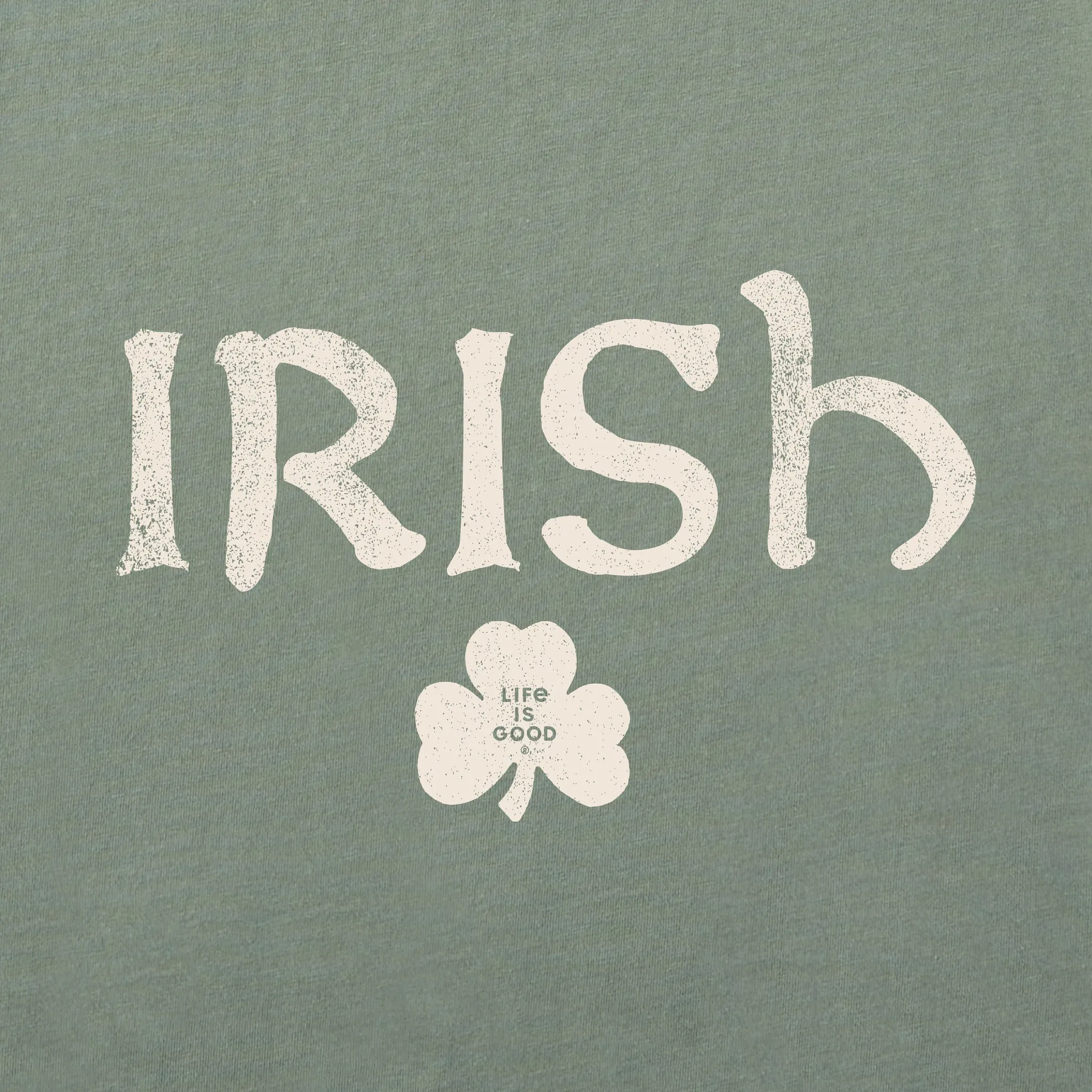 Women's Irish Clover 2 Simply True Crew Life is Good