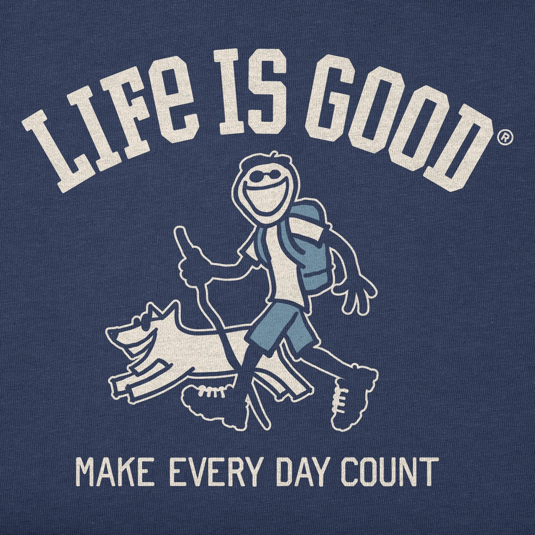 Women's Jake & Rocket Walk MEDC Simply True Fleece Hoodie LIFE IS GOOD