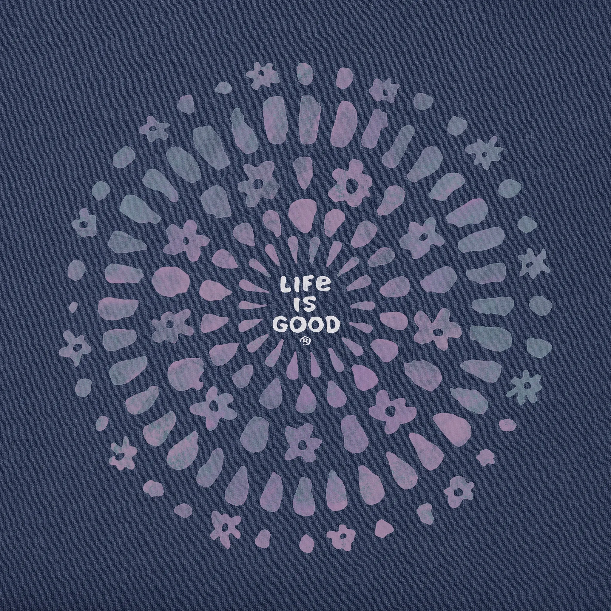 Women's Joy Explosion Crusher-FLEX Hoodie Tunic LIFE IS GOOD