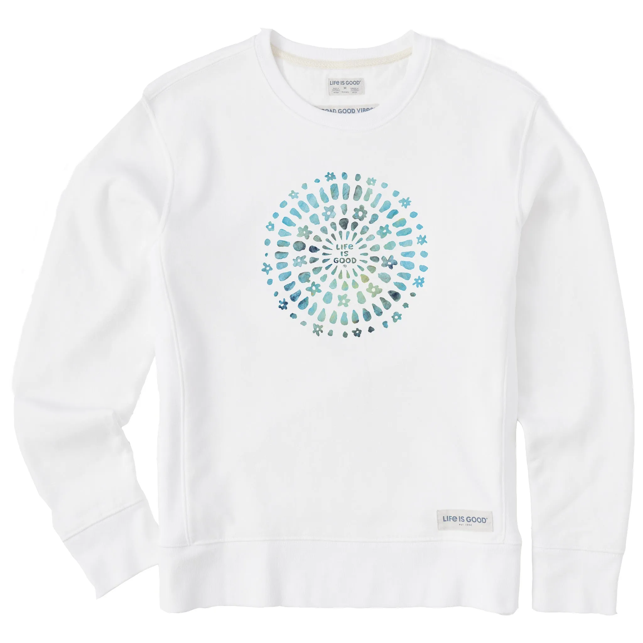 Women's Joy Explosion Simply True Crew Life is Good