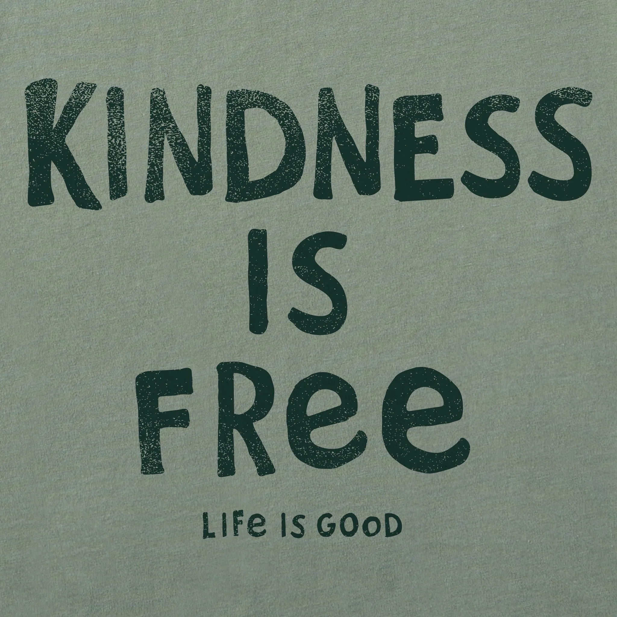 Women's Kindness is Free Simply True Fleece Crew Life is Good