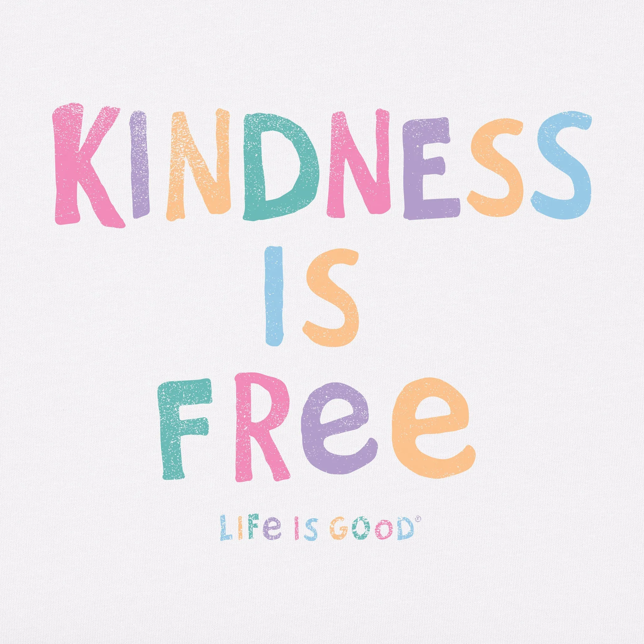 Women's Kindness is Free Simply True Fleece Hoodie Life is Good