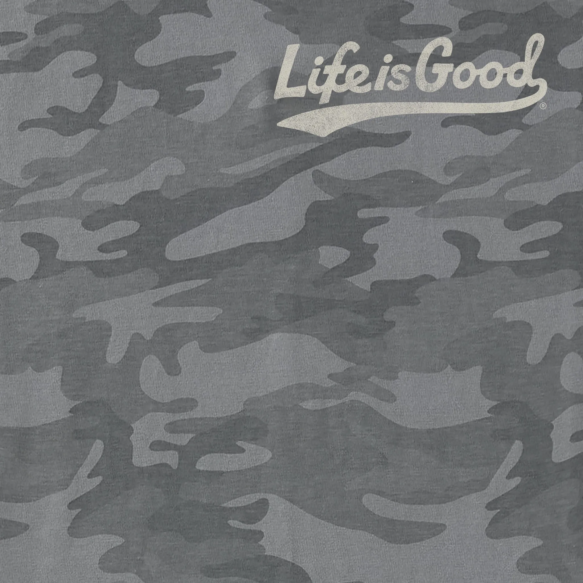 Women's LIG Ballyard Distress Simply True Fleece Zip Hoodie Life is Good