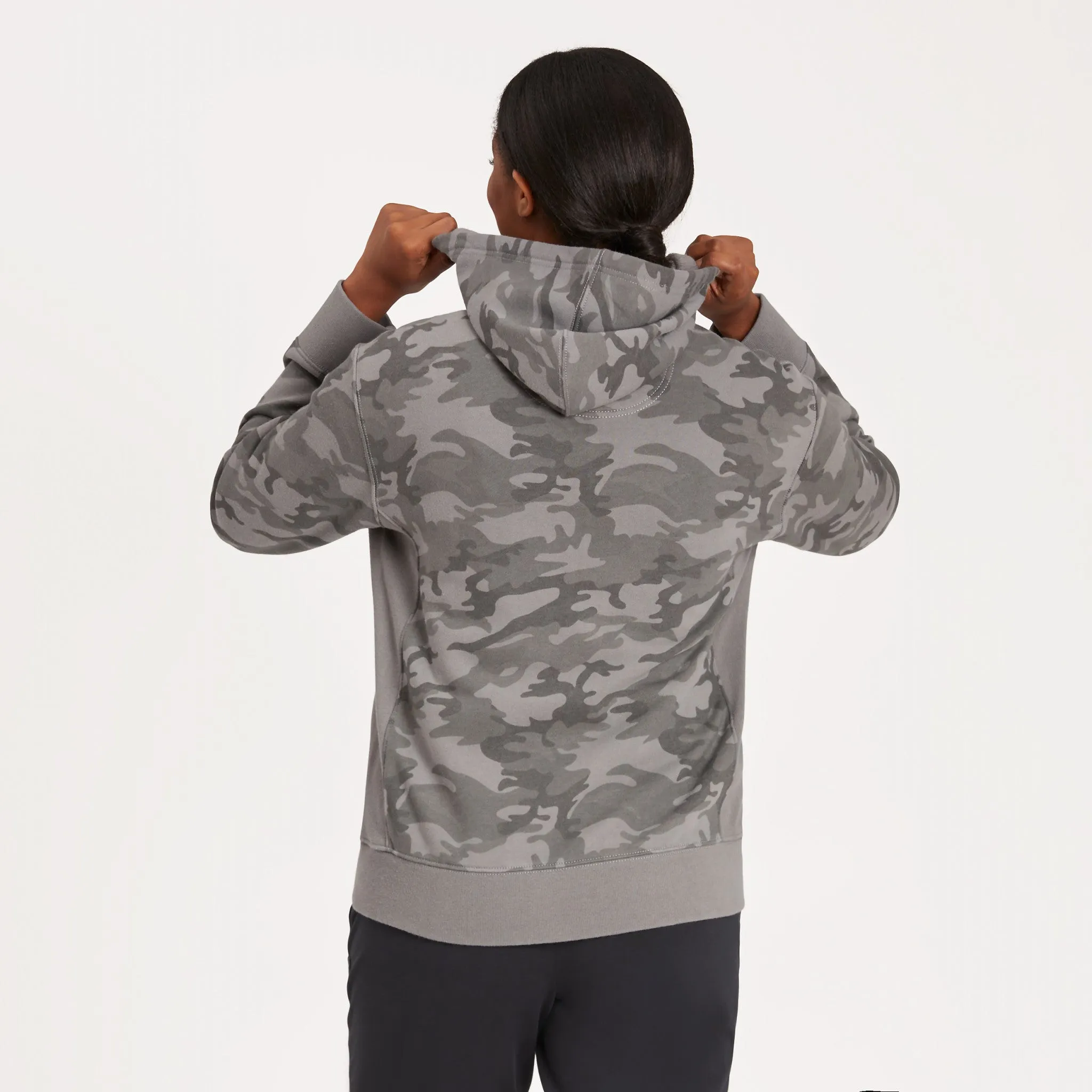 Women's LIG Ballyard Distress Simply True Fleece Zip Hoodie Life is Good