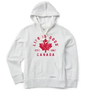 Women's LIG Canadiana Arc Simply True Fleece Hoodie Life is Good