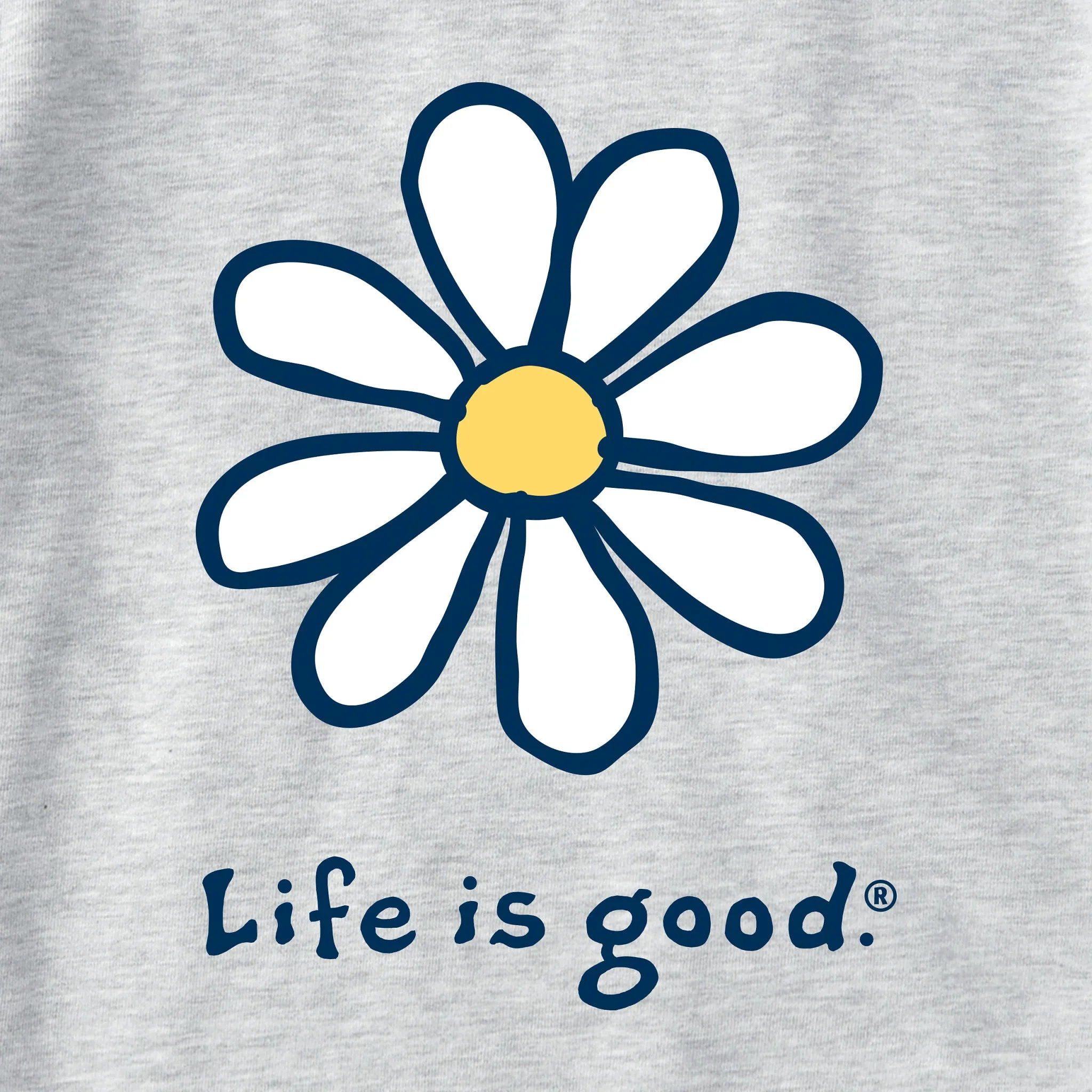 Women's LIG Daisy Simply True Fleece Crew Life is Good