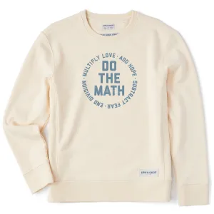 Women's LIG Do The Math Simply True Crew Life is Good