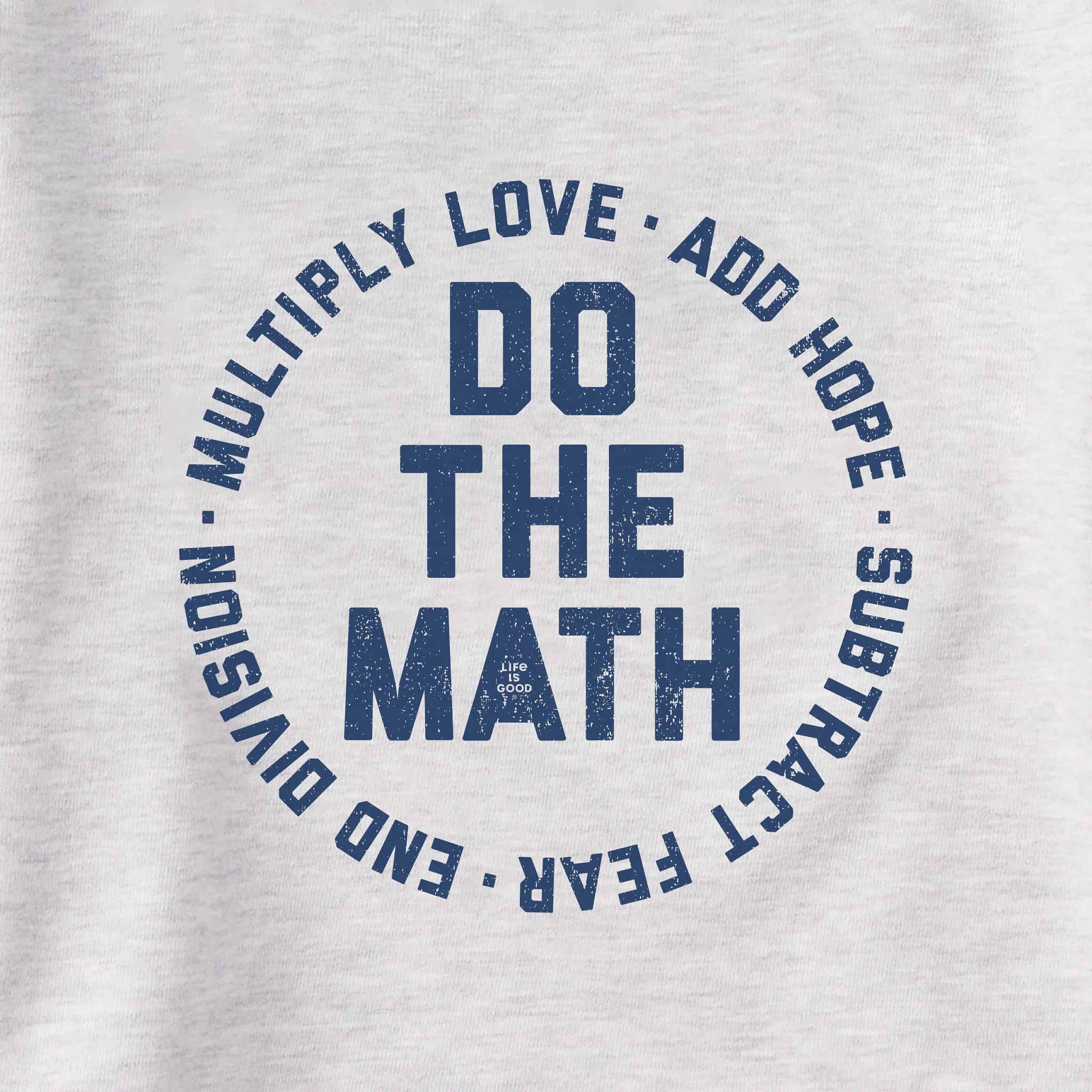 Women's LIG Do The Math Simply True Crew Life is Good
