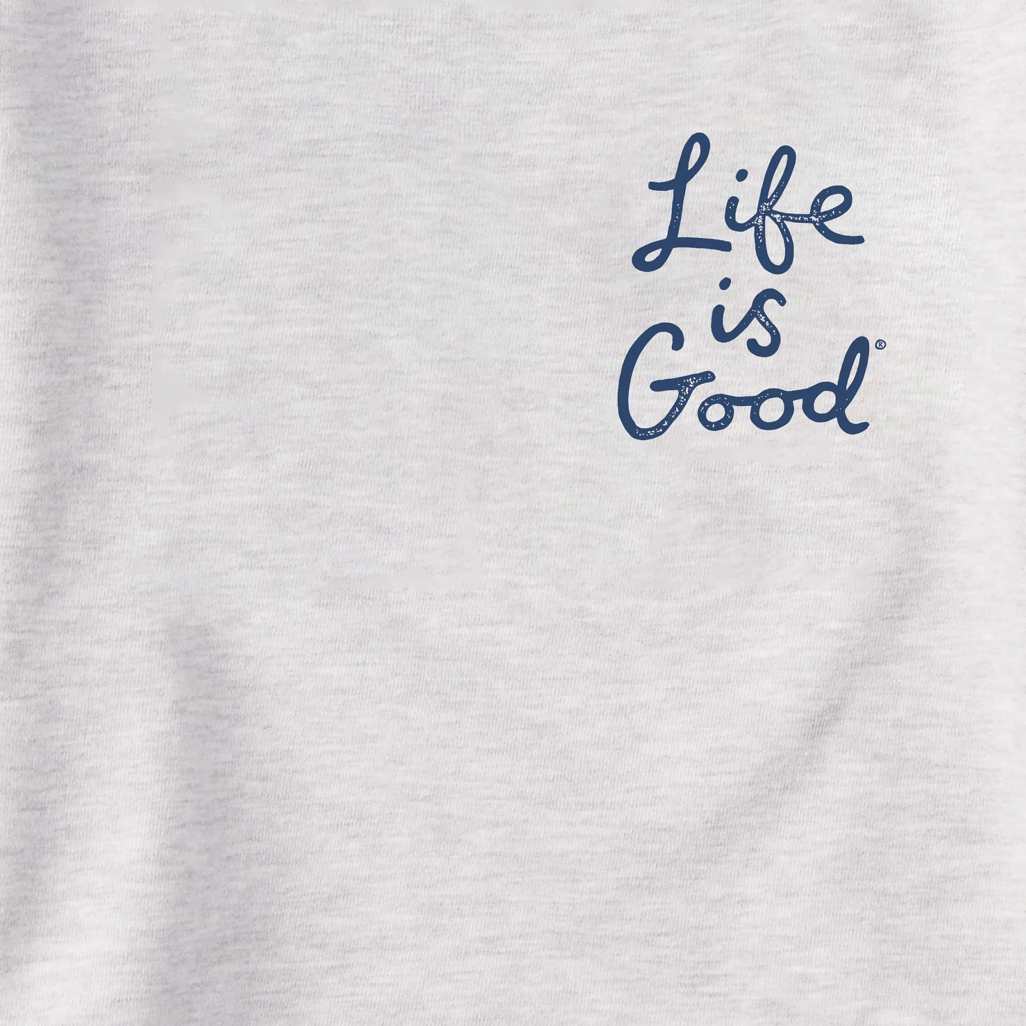 Women's LIG Scribble Simply True Crew Life is Good