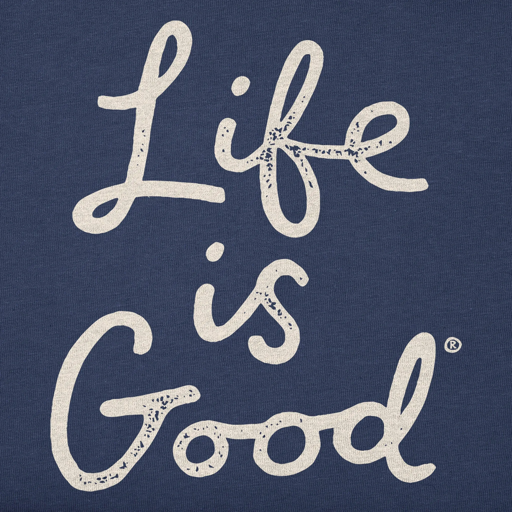 Women's LIG Scribble Simply True Fleece Crew Life is Good