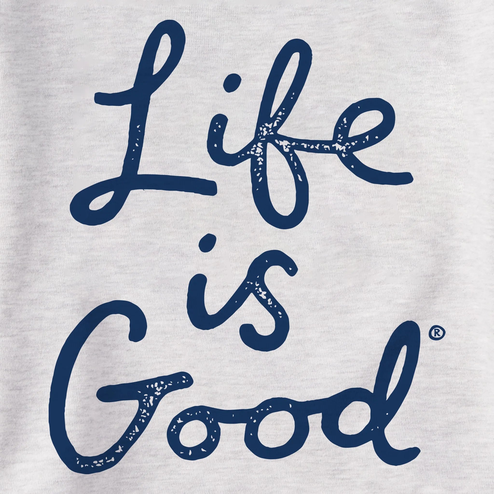 Women's LIG Scribble Simply True Fleece Crew Life is Good