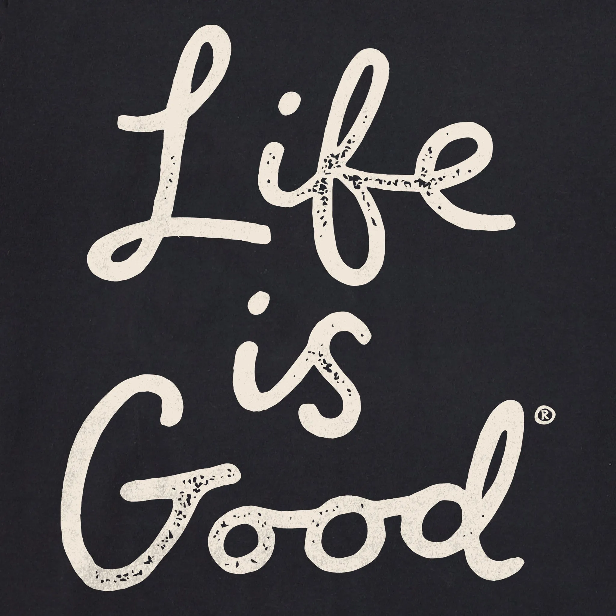 Women's LIG Scribble Simply True Fleece Crew Life is Good