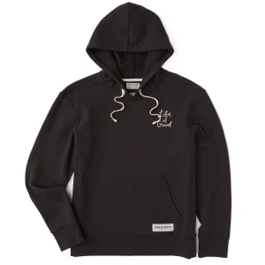 Women's LIG Scribble Simply True Fleece Hoodie Life is Good