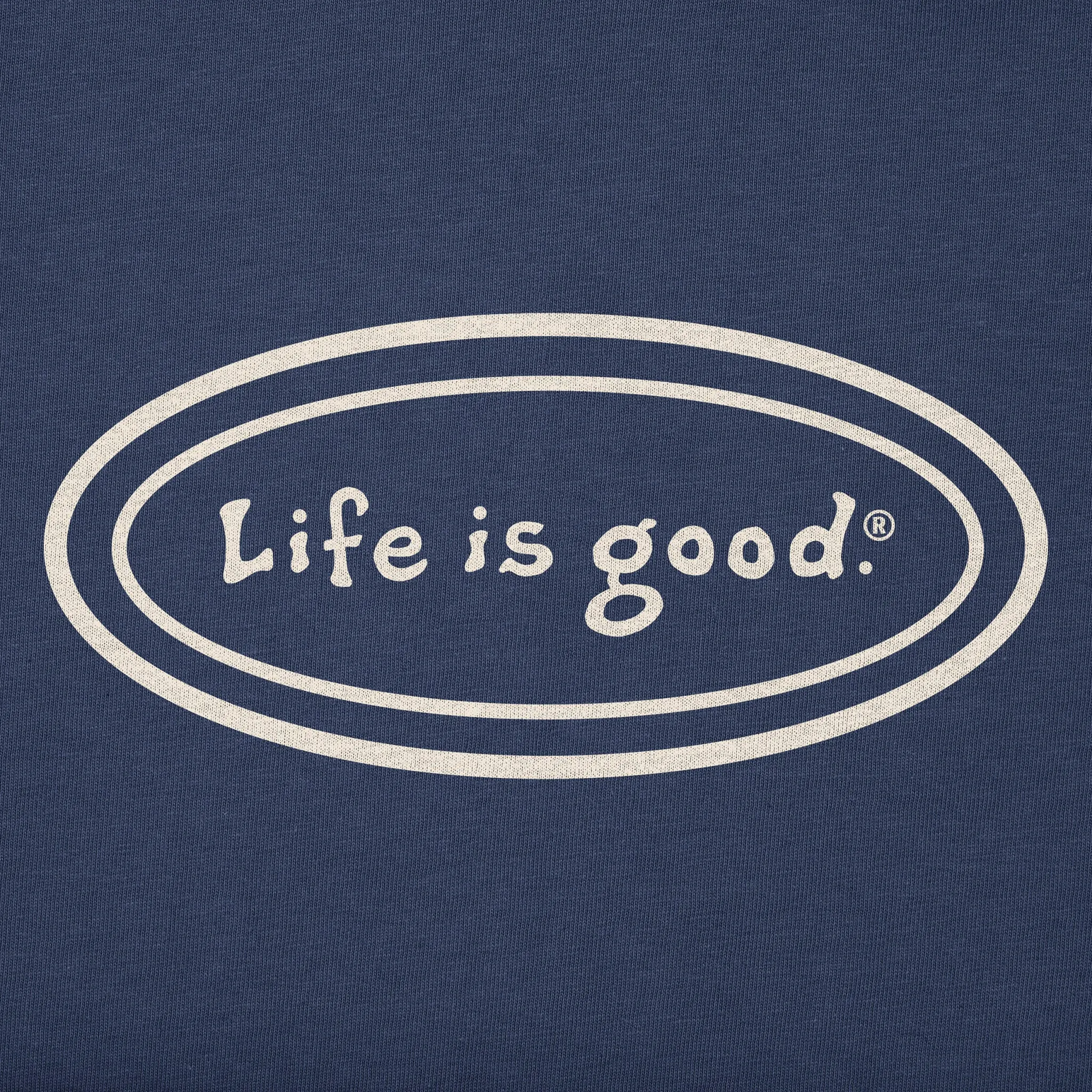Women's LIG Vintage Oval Simply True Fleece Hoodie Life is Good
