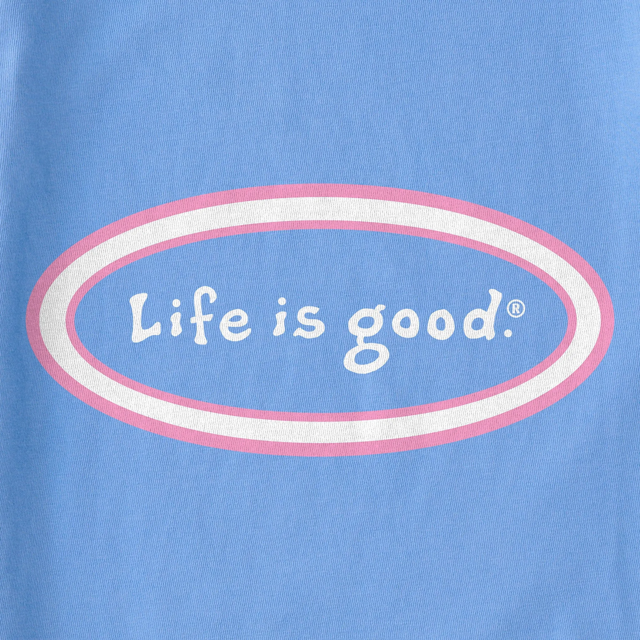 Women's LIG Vintage Oval Simply True Fleece Hoodie Life is Good