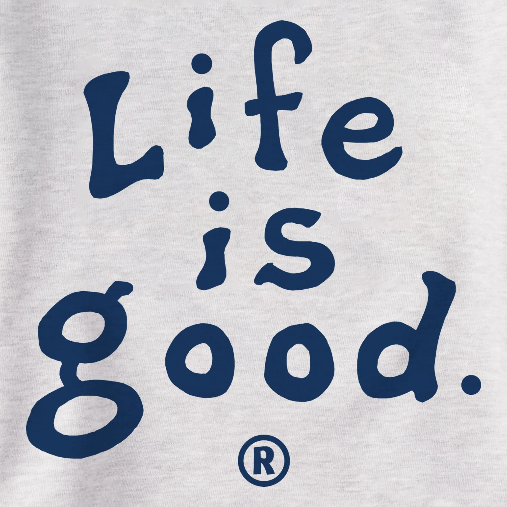 Women's LIG Vintage Wordmark Stacked Simply True Crew Life is Good