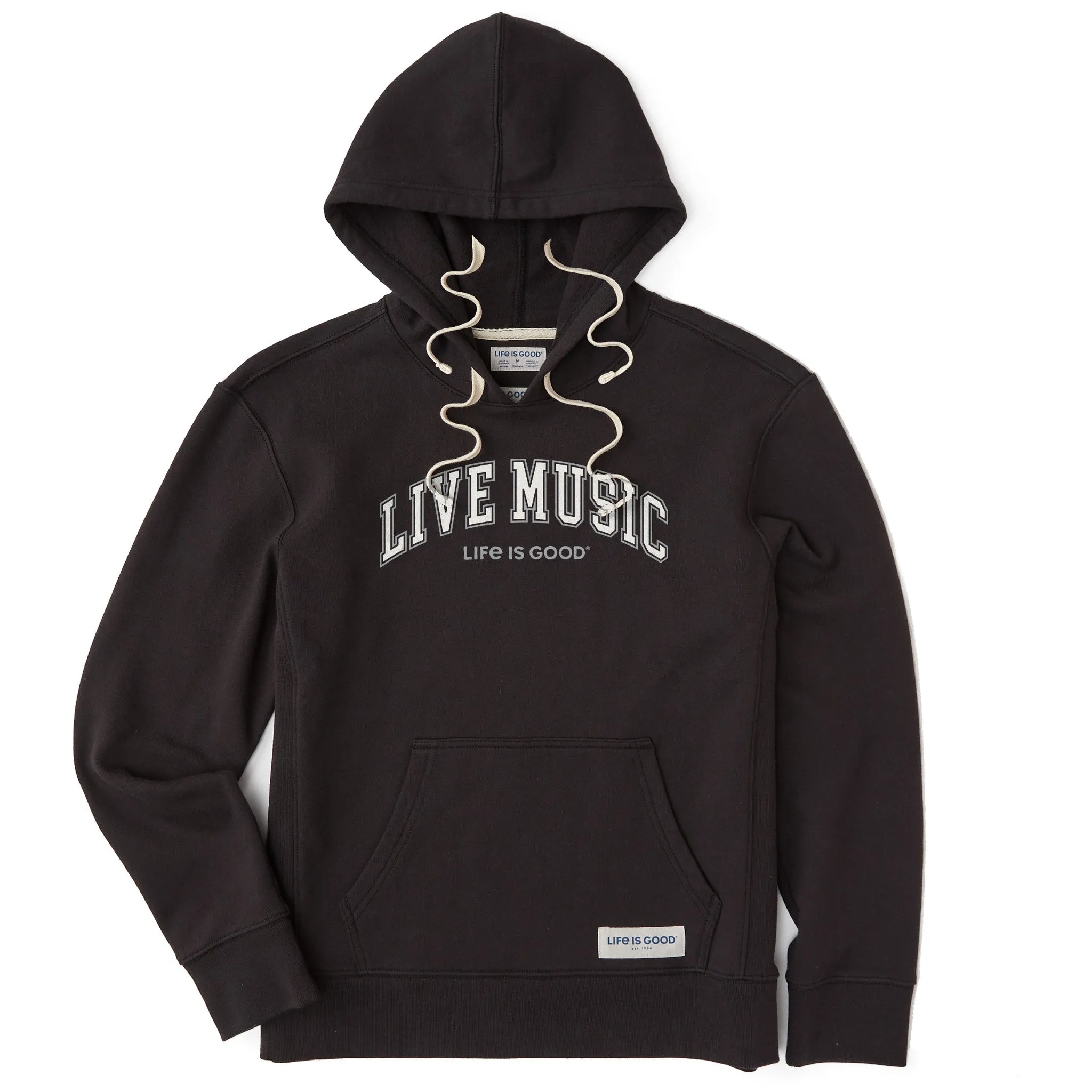 Women's Live Music Arch Simply True Fleece Hoodie Life is Good