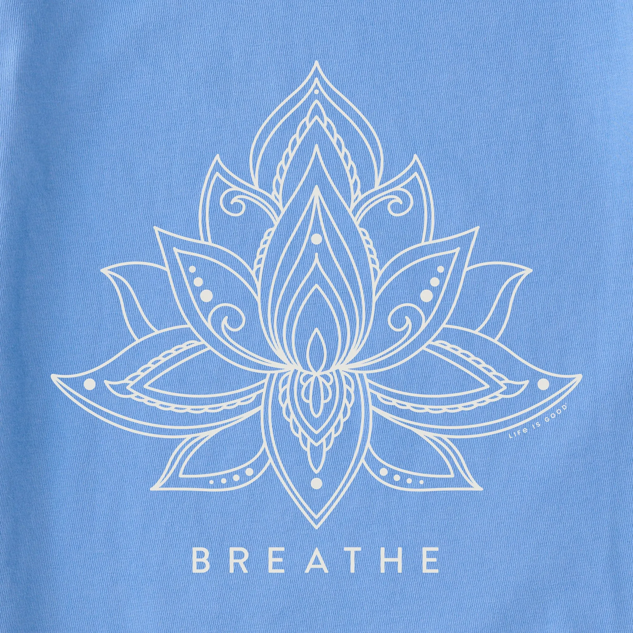 Women's Lotus Breathe Crusher-FLEX Hoodie Tunic Life is Good