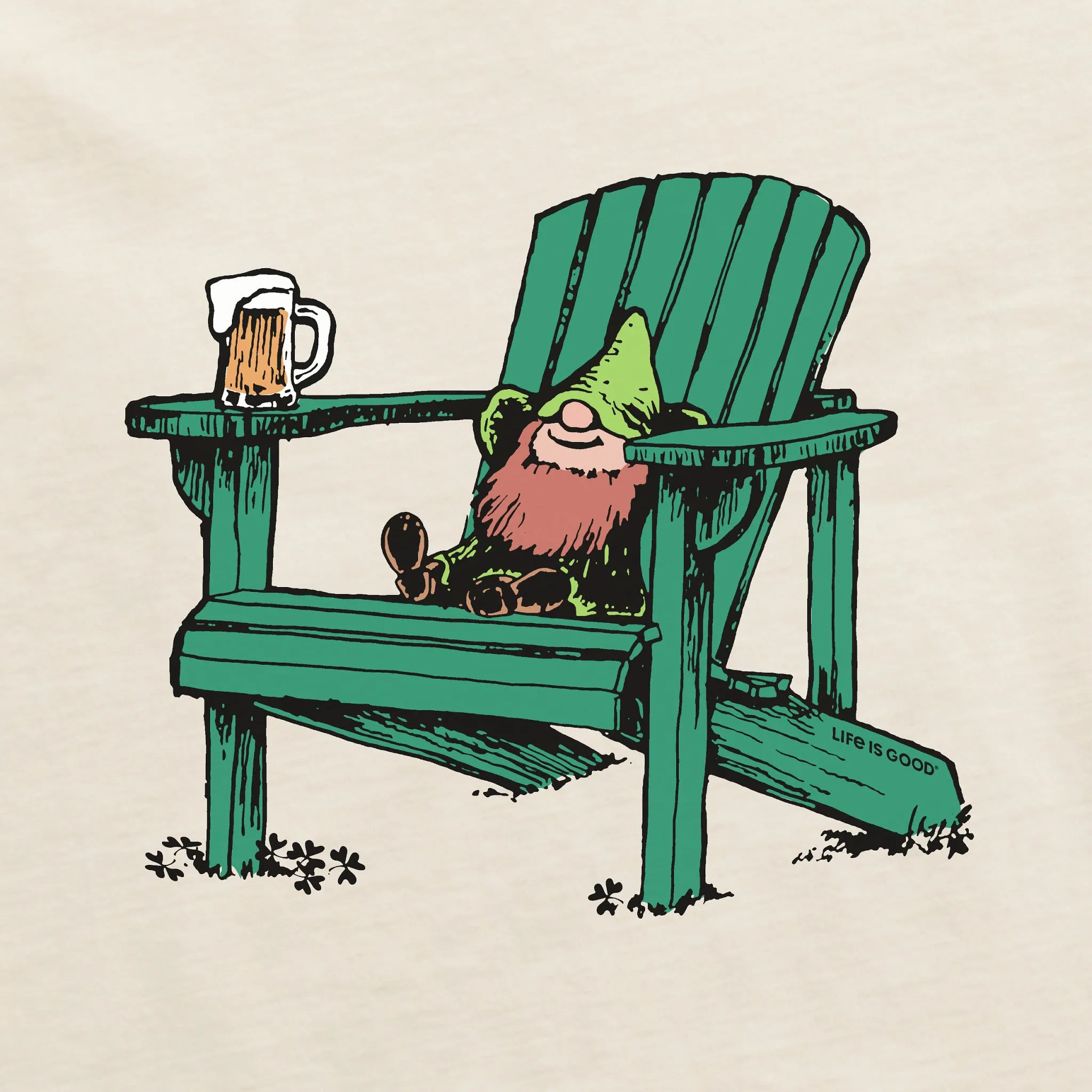 Women's Lucky Chair Simply True Crew Life is Good