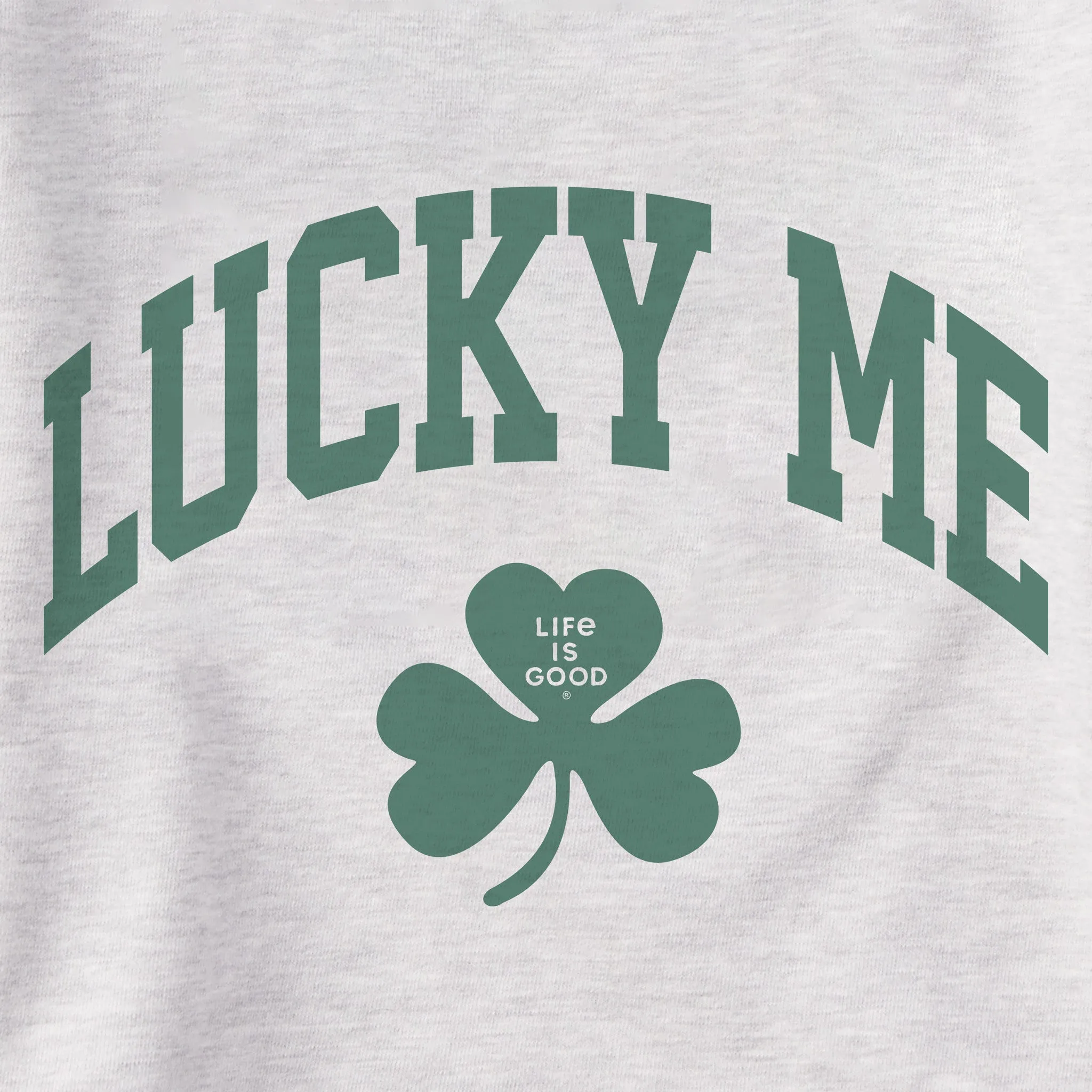 Women's Lucky Me Arch Simply True Fleece Hoodie Life is Good