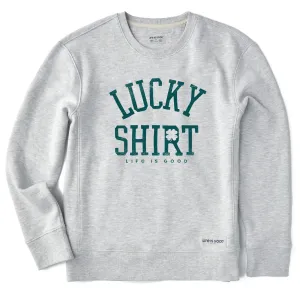 Women's Lucky Shirt Simply True Crew Life is Good