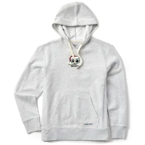 Women's Mini Believe in Aliens Simply True Fleece Hoodie Life is Good