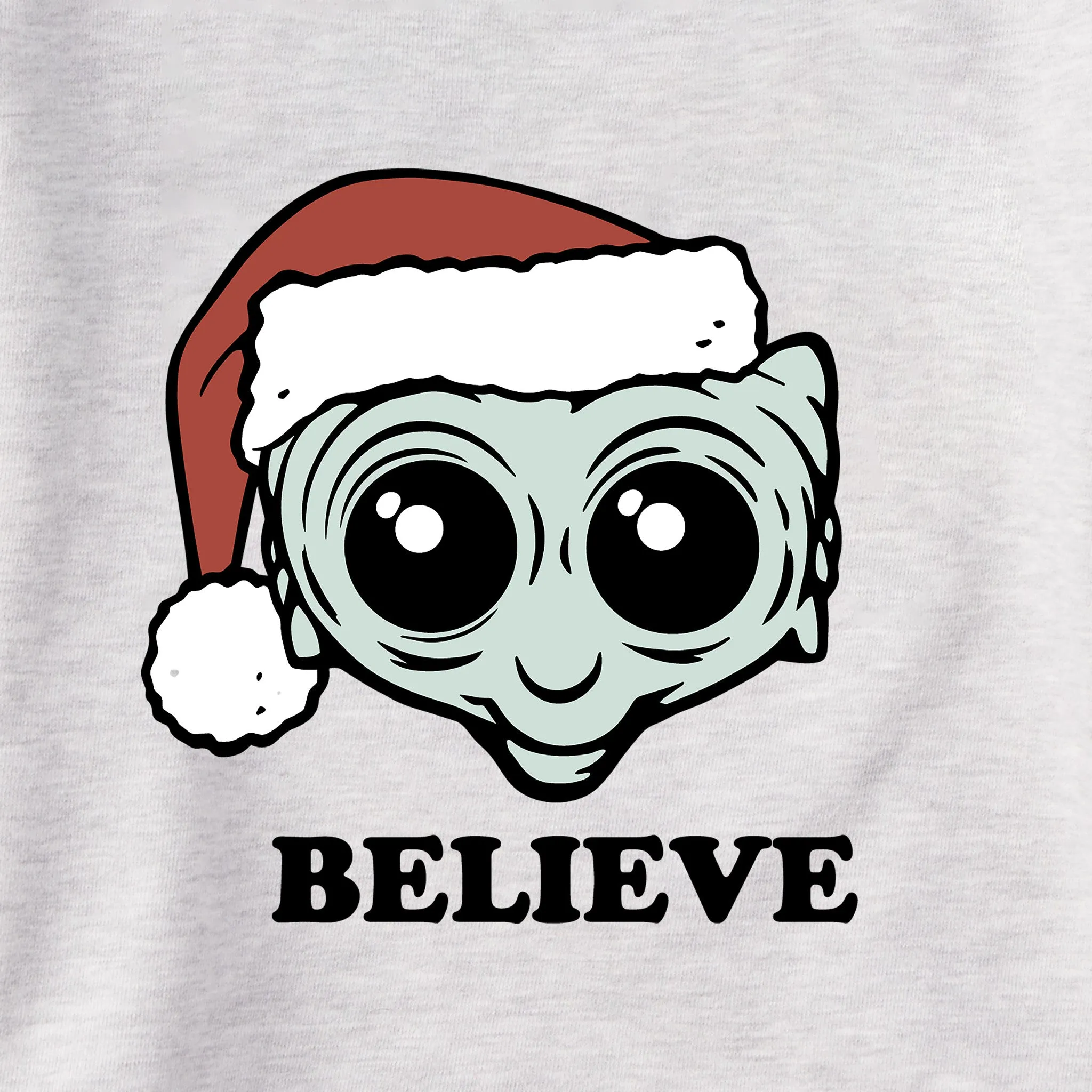 Women's Mini Believe in Aliens Simply True Fleece Hoodie Life is Good