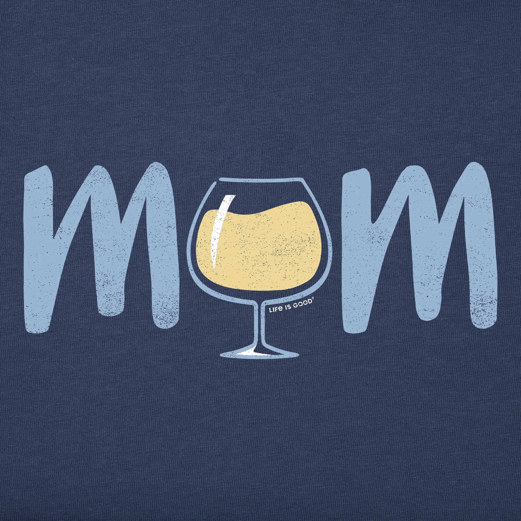 Women's Mom Wine Simply True Fleece Hoodie Life is Good