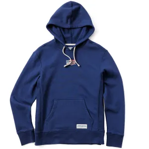 Women's Naive Daisy Flag Simply True Fleece Hoodie Life is Good