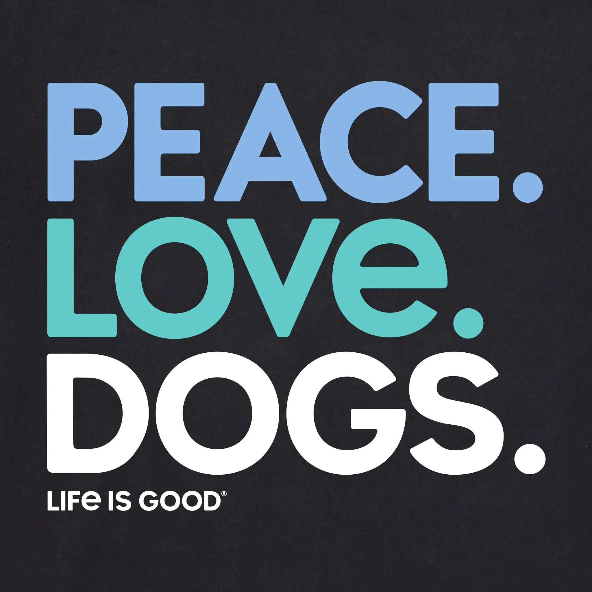 Women's Peace Love Dogs Simply True Fleece Hoodie Life is Good