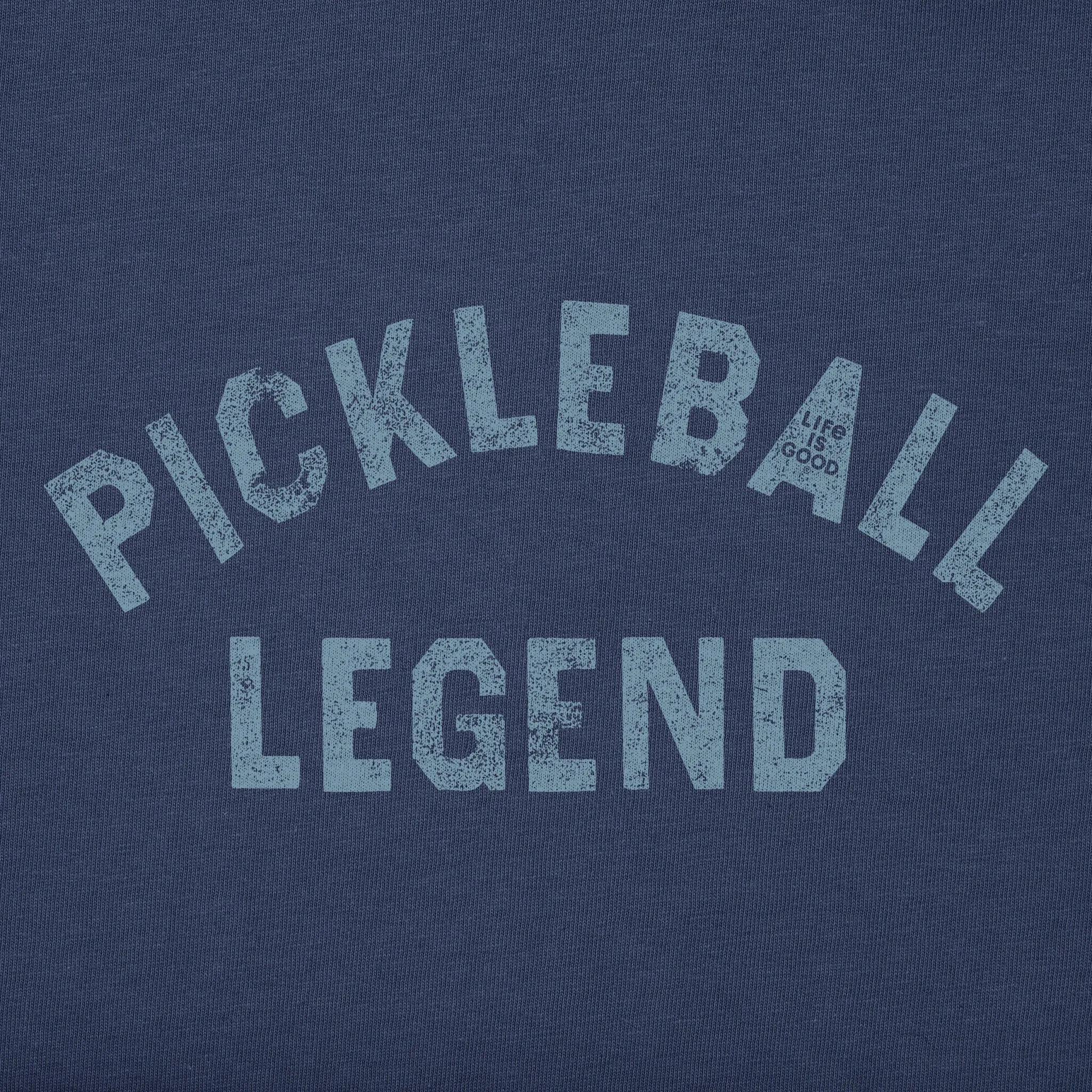 Women's Pickleball Legend Simply True Fleece Hoodie Life is Good