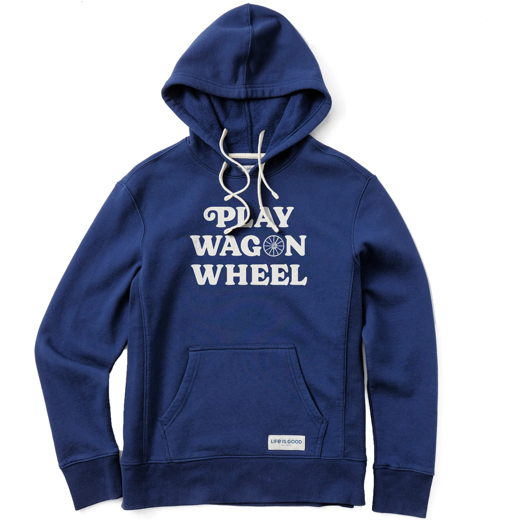 Women's Play Wagon Wheel Simply True Fleece Hoodie Life is Good