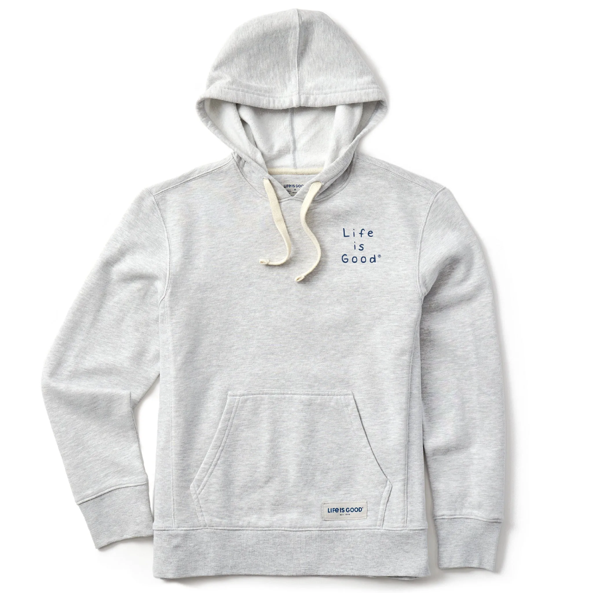 Women's Quirky Stacked LIG Simply True Fleece Hoodie Life is Good