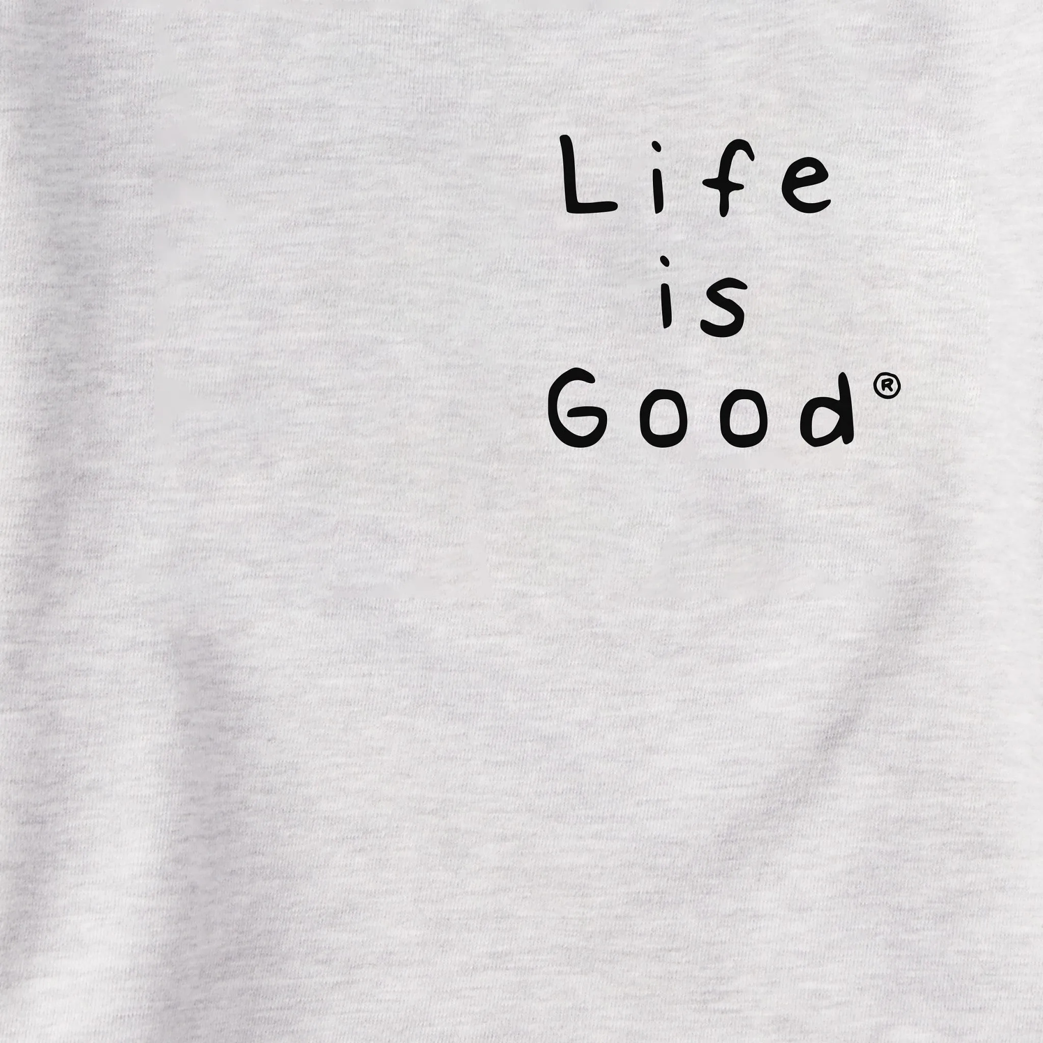 Women's Quirky Vertical Flag Simply True Crew Life is Good