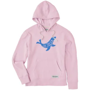 Women's Sea Lion La Jolla Simply True Fleece Hoodie Life is Good