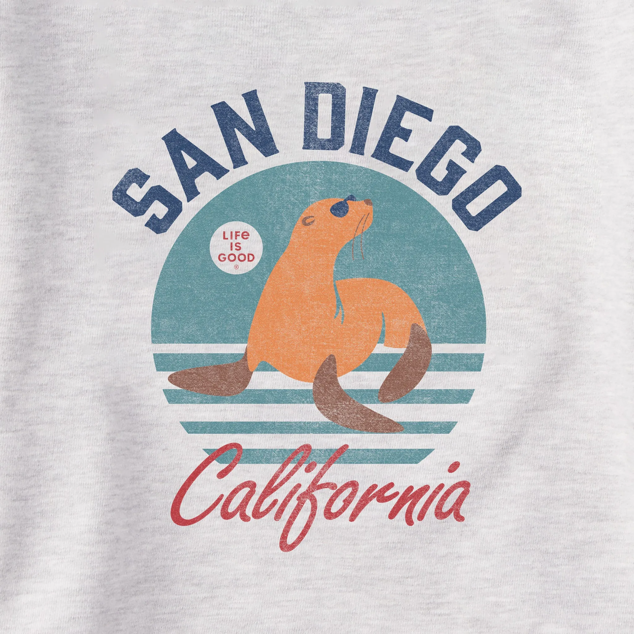 Women's Sea Lion Simply True Crew Life is Good