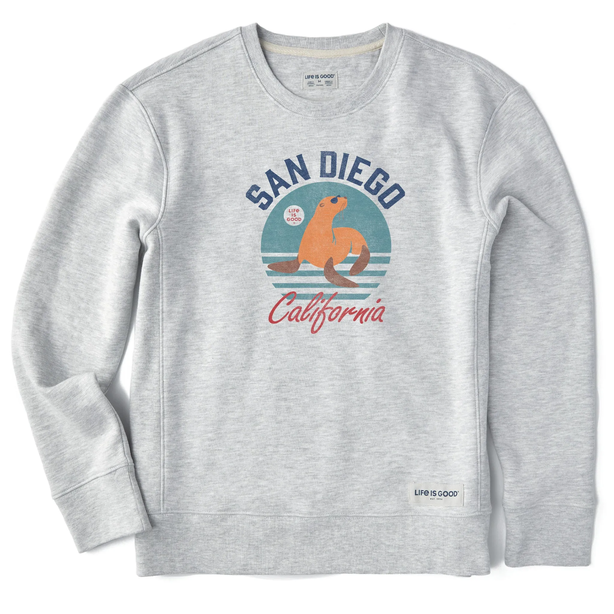 Women's Sea Lion Simply True Crew Life is Good