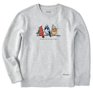 Women's Shady Winter is for the Birds Simply True Crew Life is Good
