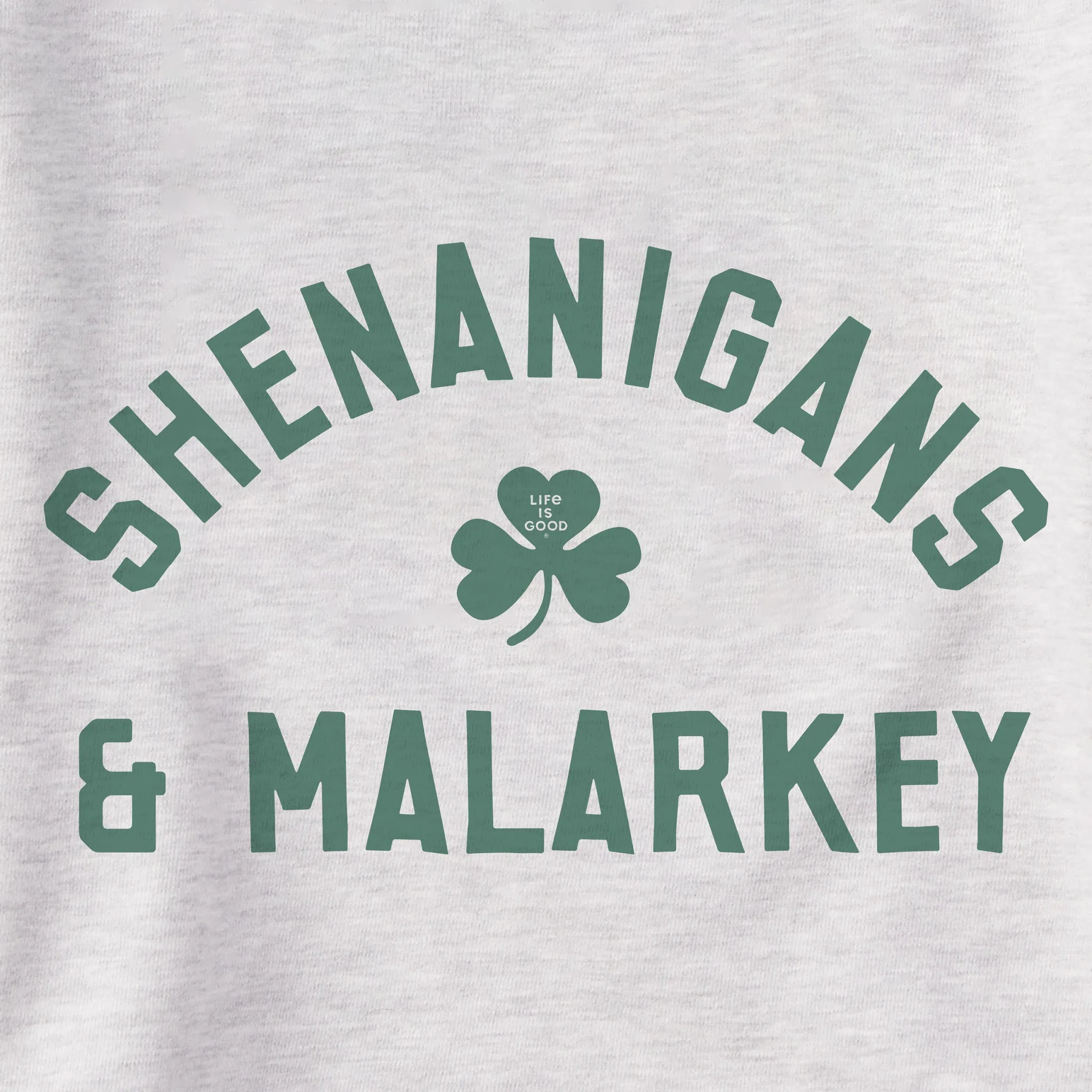 Women's Shenanigans & Malarkey Simply True Fleece Hoodie Life is Good