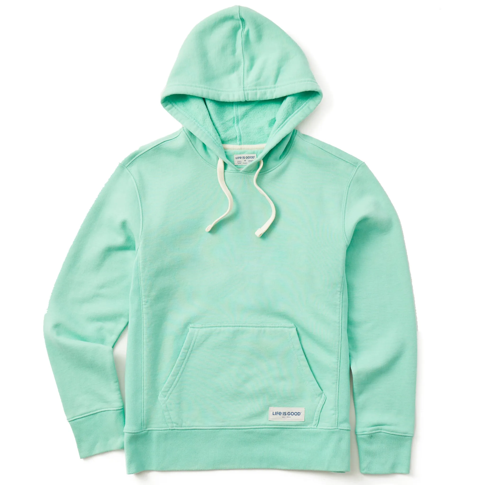 Women's Solid Simply True Fleece Hoodie Life is Good