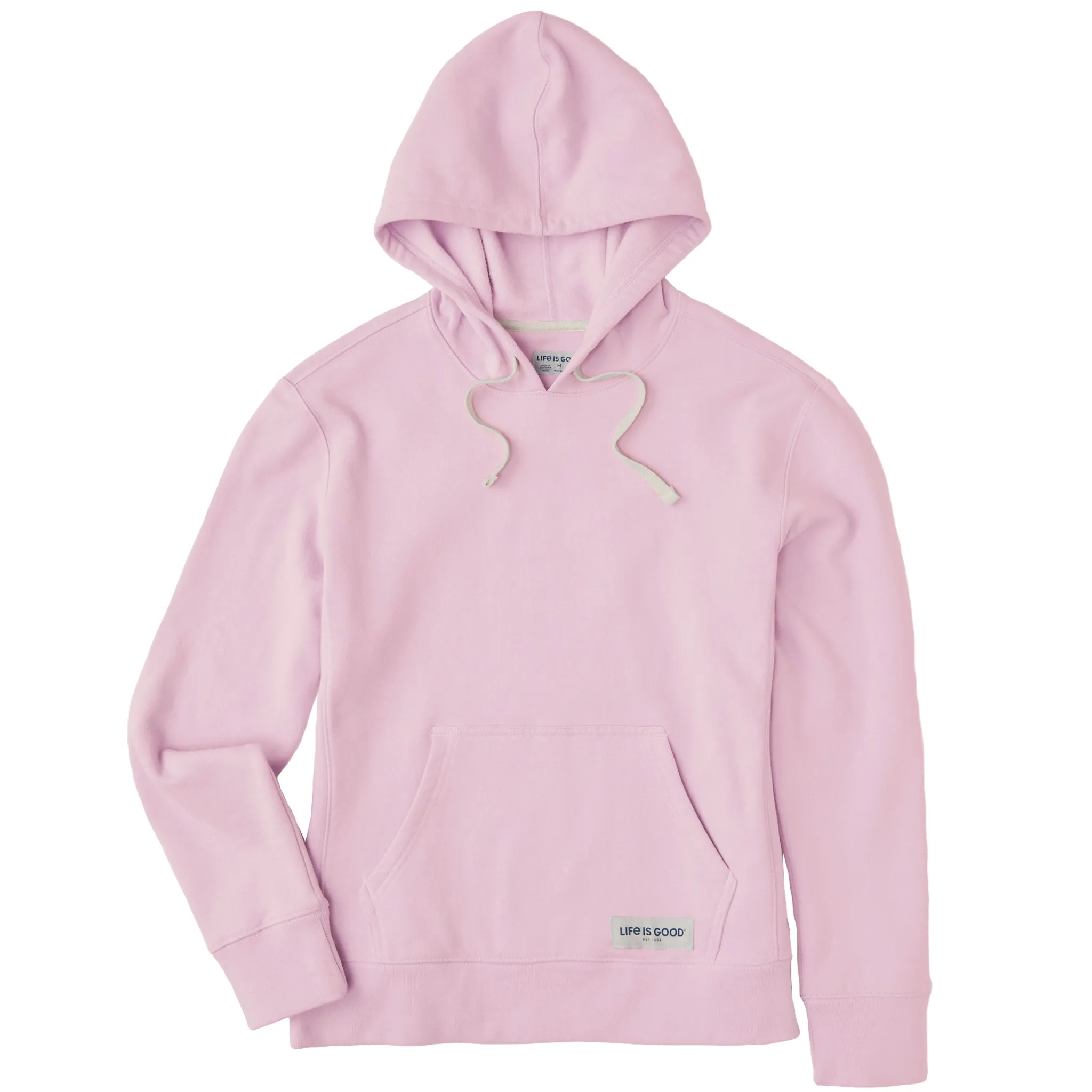 Women's Solid Simply True Fleece Hoodie Life is Good