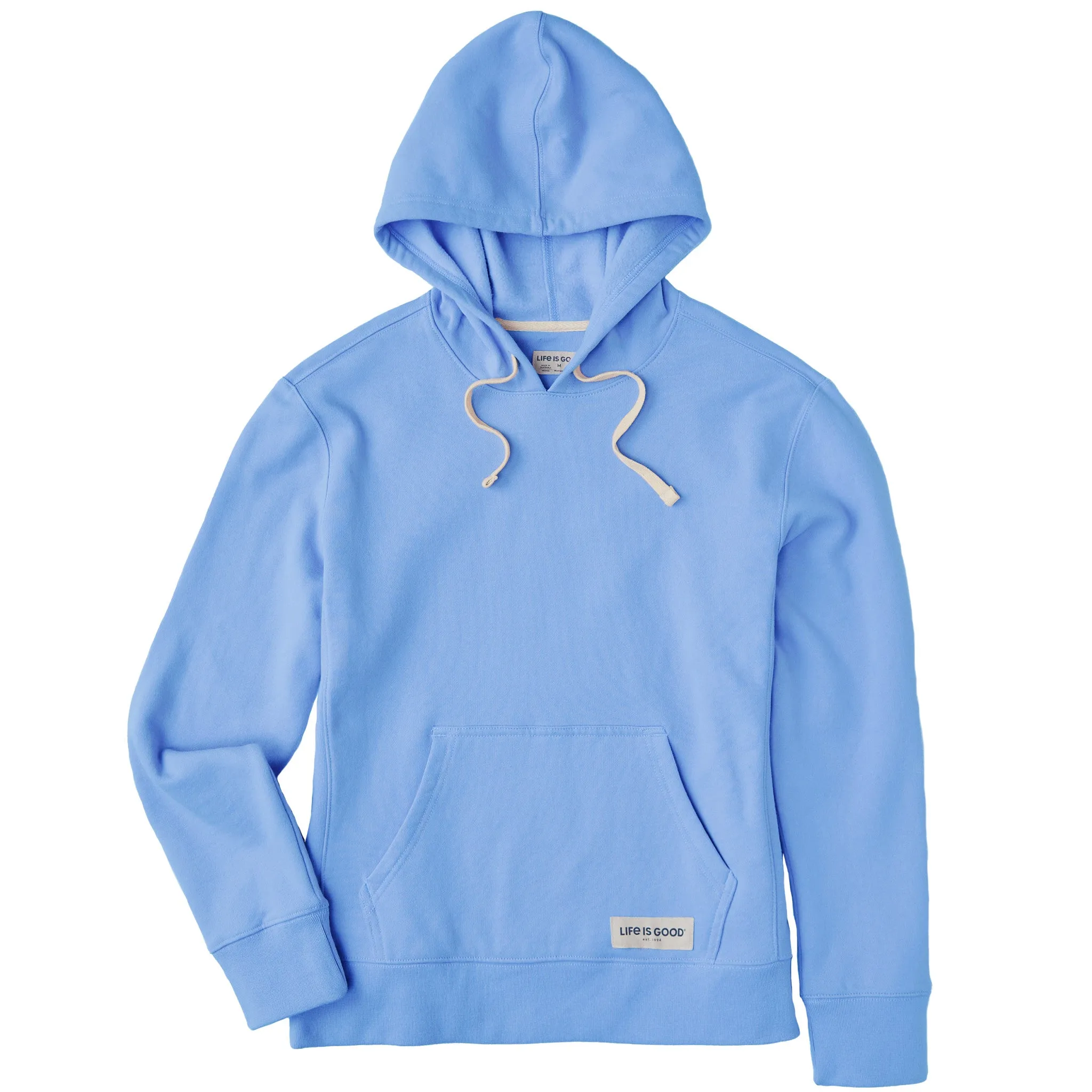 Women's Solid Simply True Fleece Hoodie Life is Good
