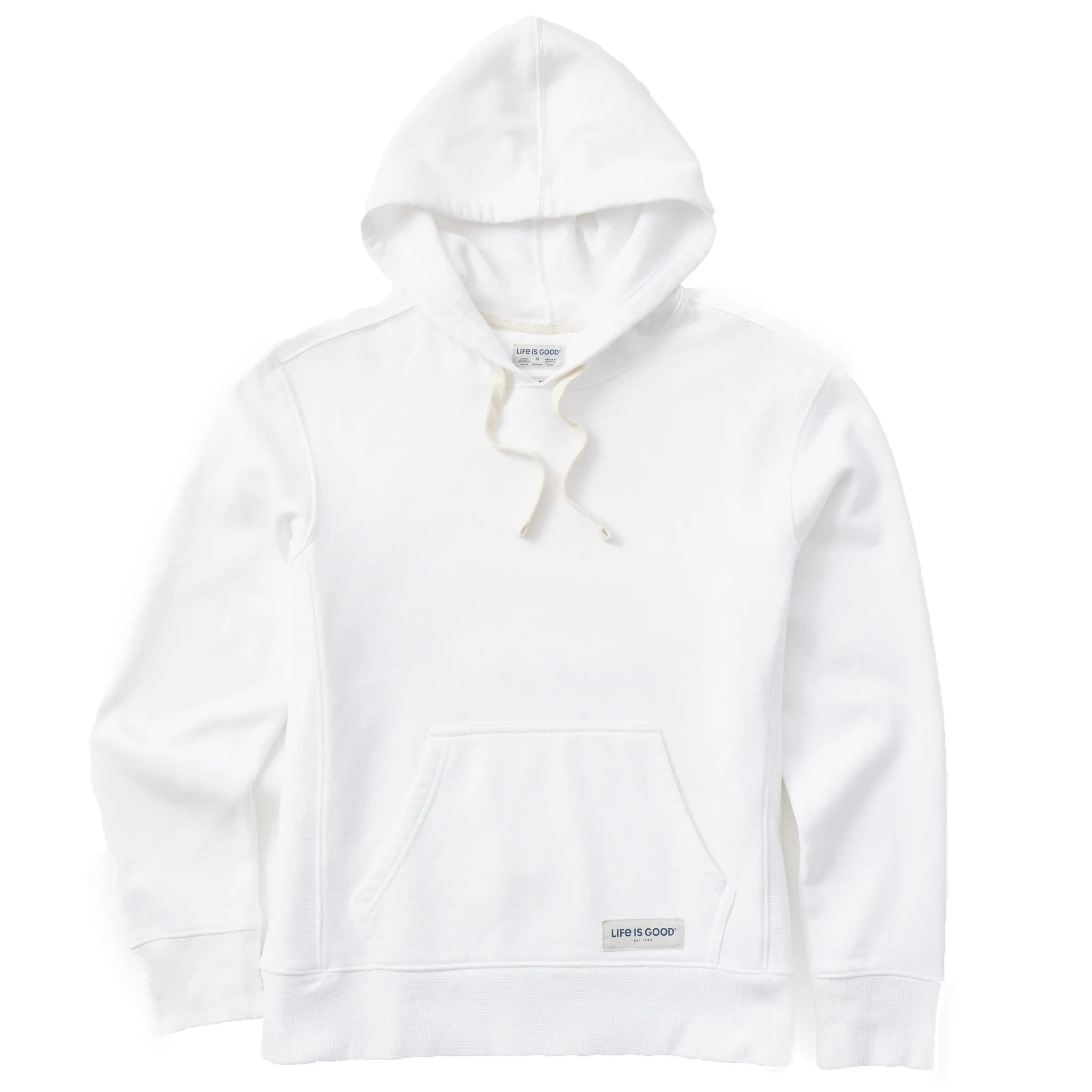 Women's Solid Simply True Fleece Hoodie Life is Good