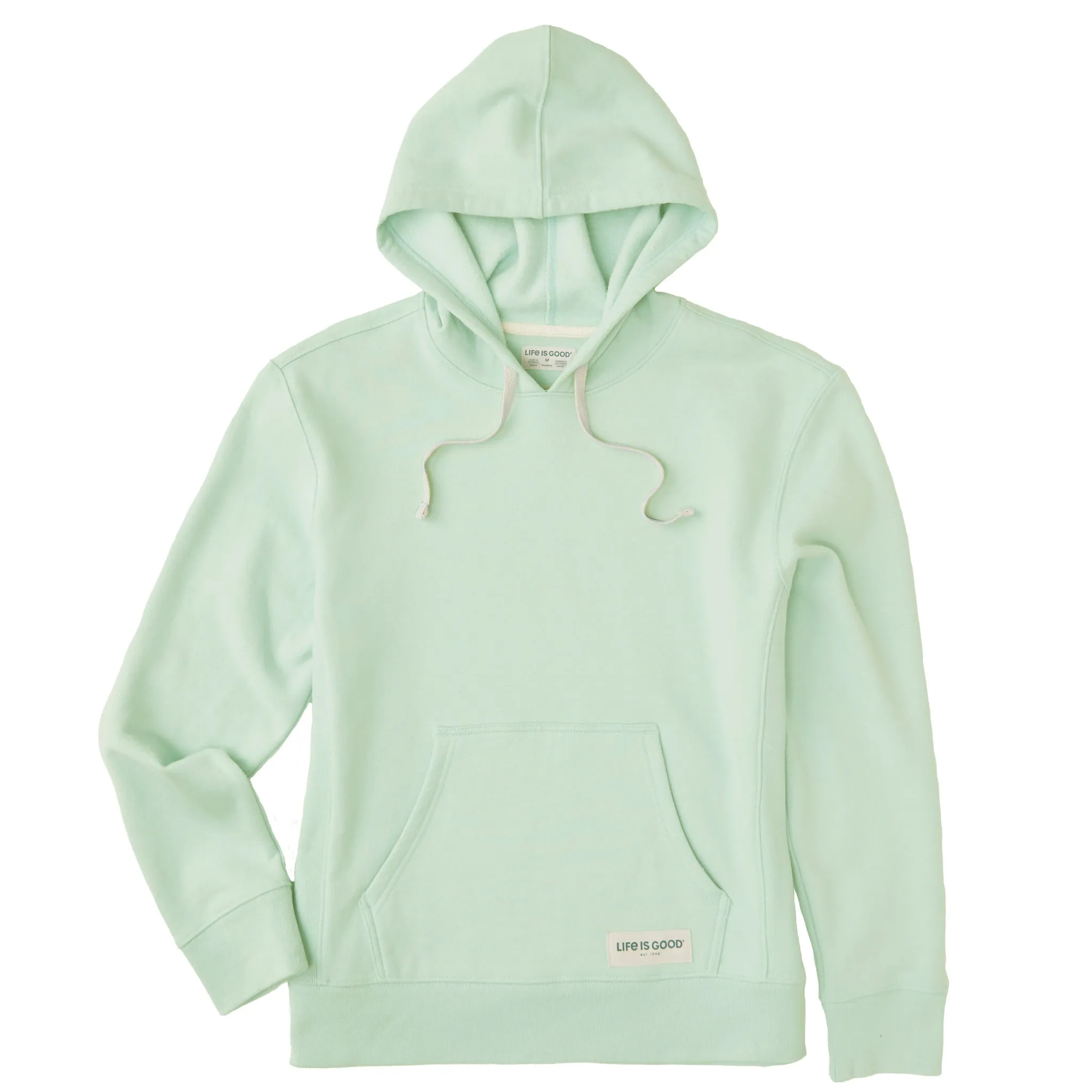 Women's Solid Simply True Fleece Hoodie Life is Good