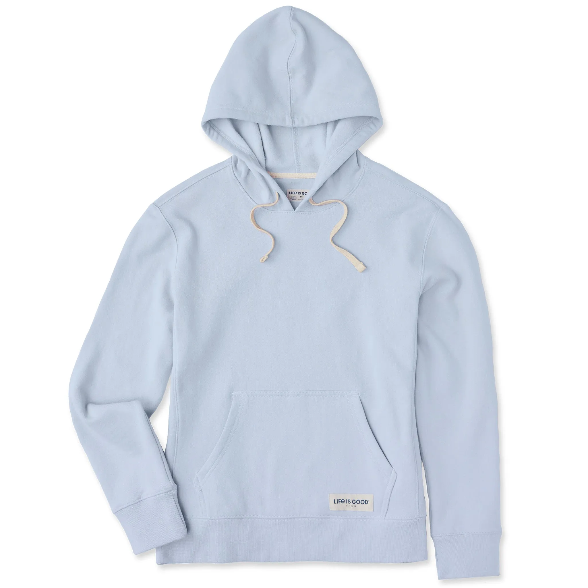 Women's Solid Simply True Fleece Hoodie Life is Good