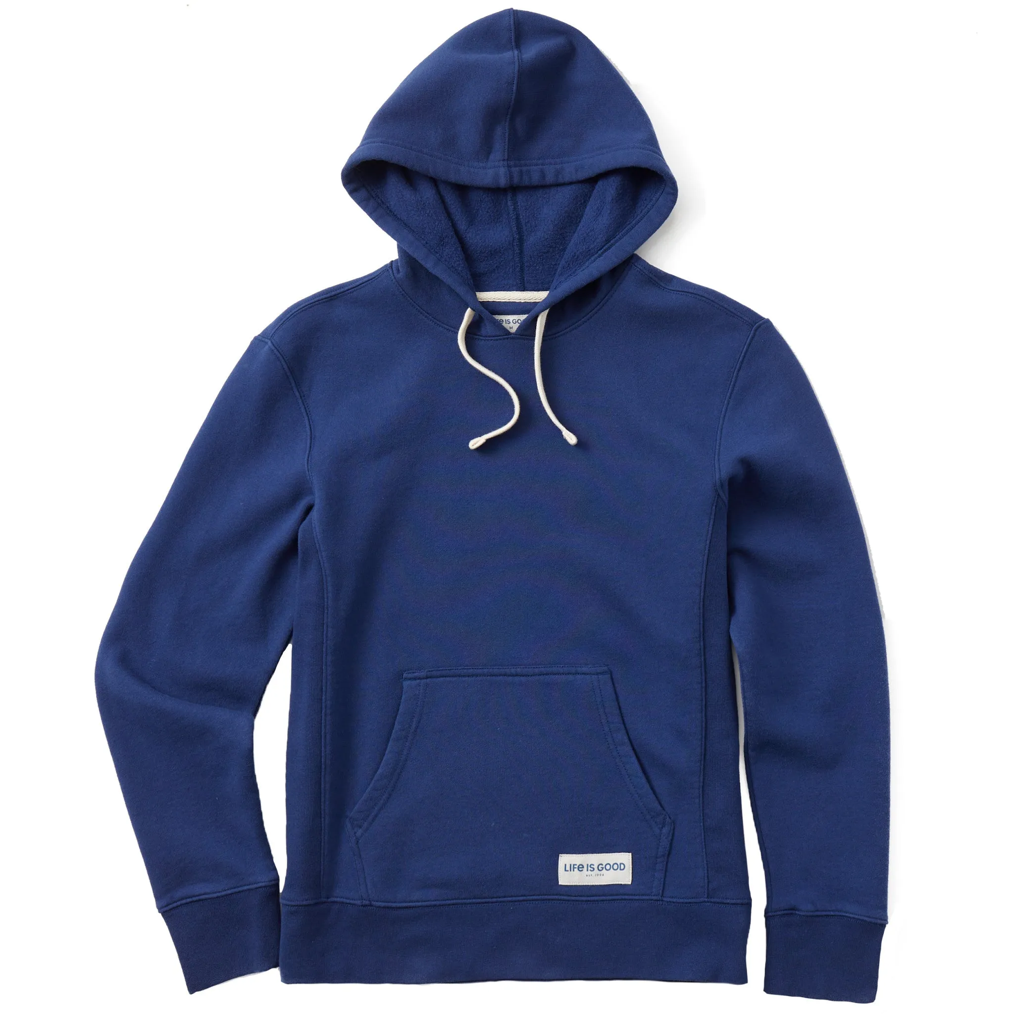 Women's Solid Simply True Fleece Hoodie Life is Good