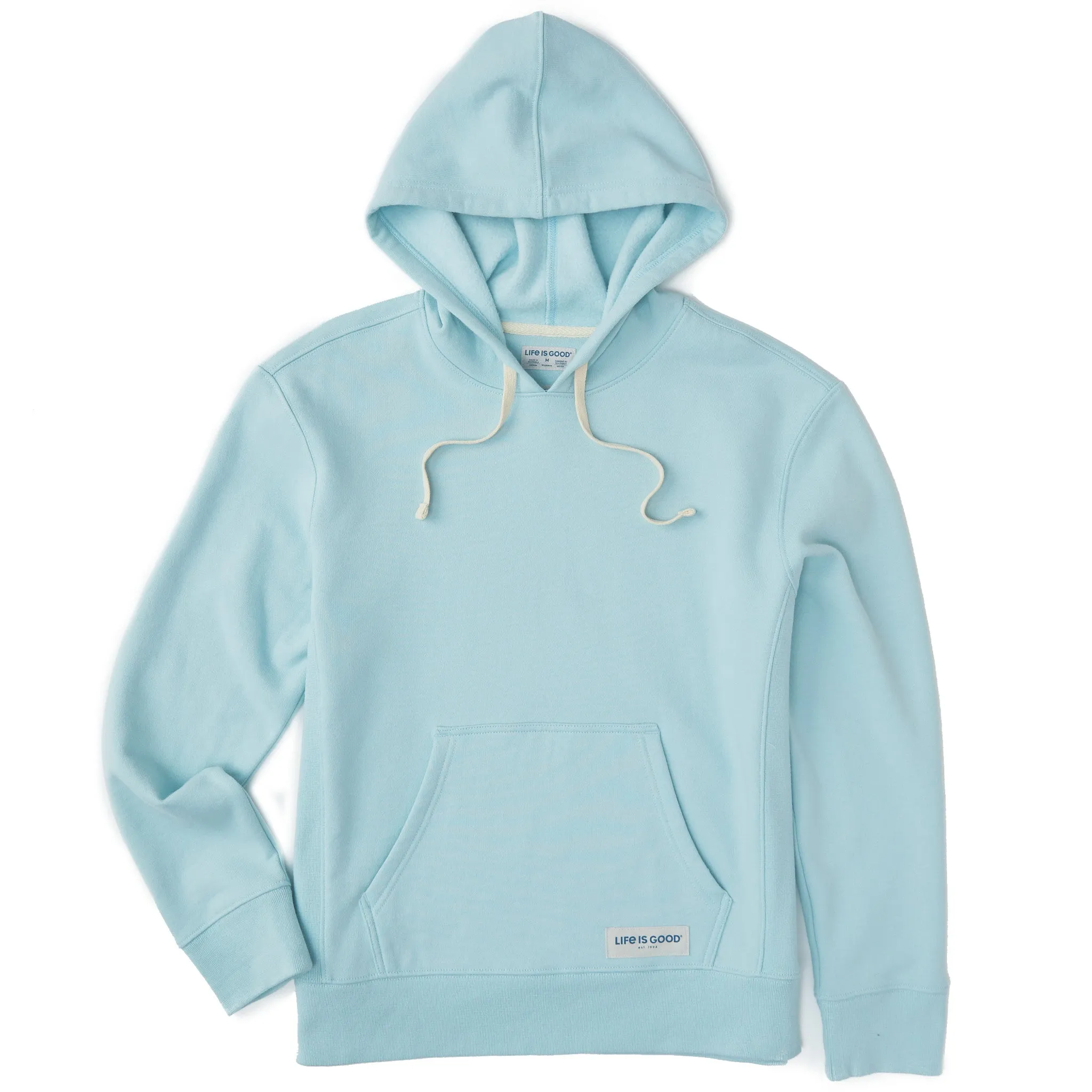Women's Solid Simply True Fleece Hoodie Life is Good
